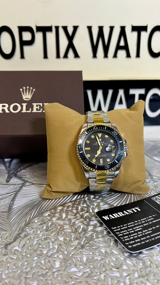 Submariner -Two Tone Black Dial