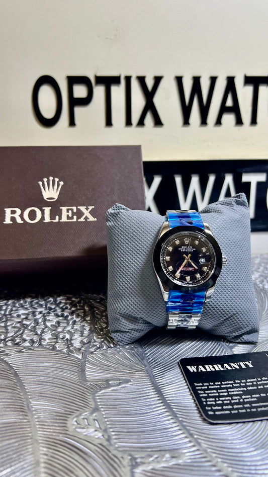 Rolex Gents Crown Lock (CR-BLACK)