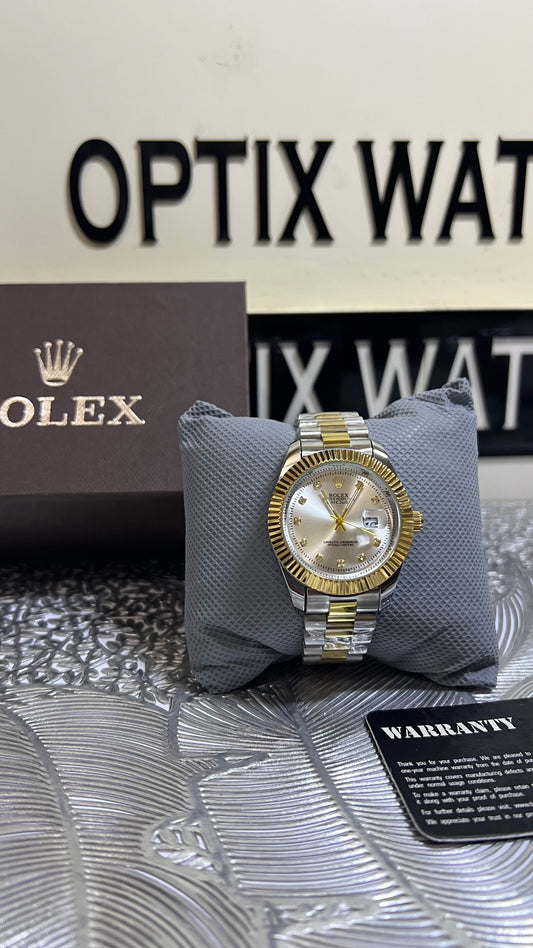 Gents Rolex Cr Kan TTG-WH