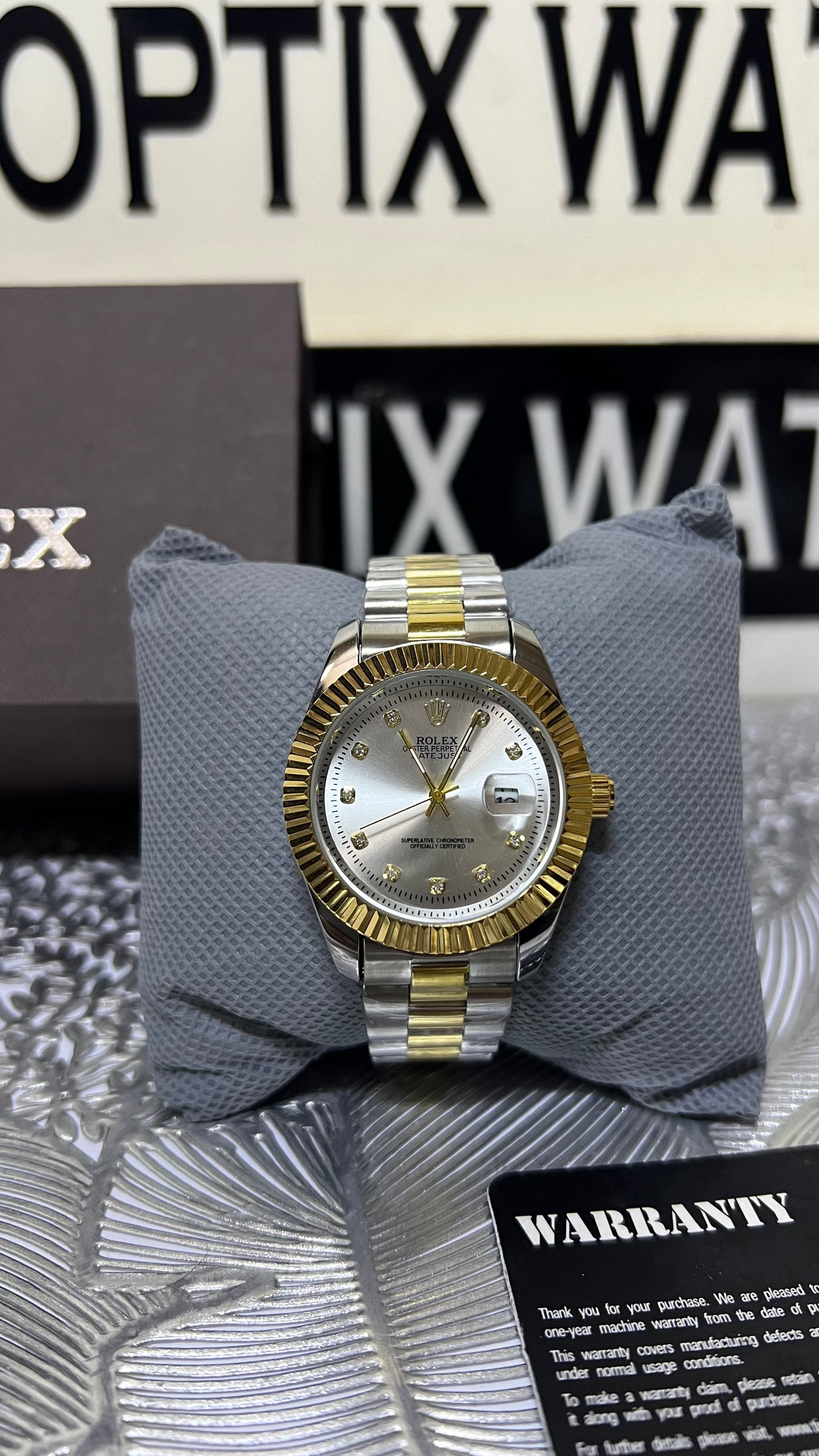 Gents Rolex Kan TTG-WH