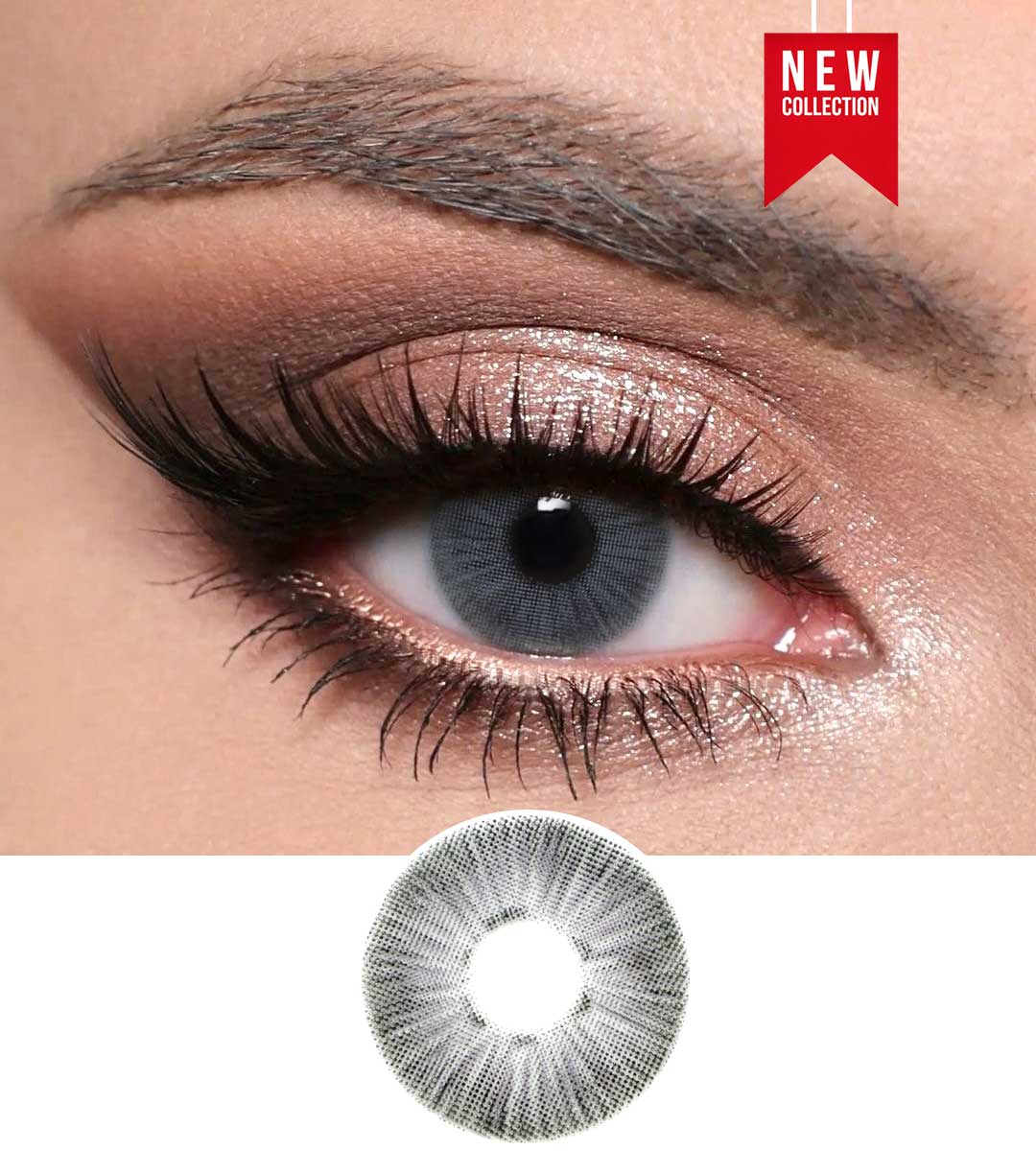 Contact Lenses Optiano (Smokey Grey)