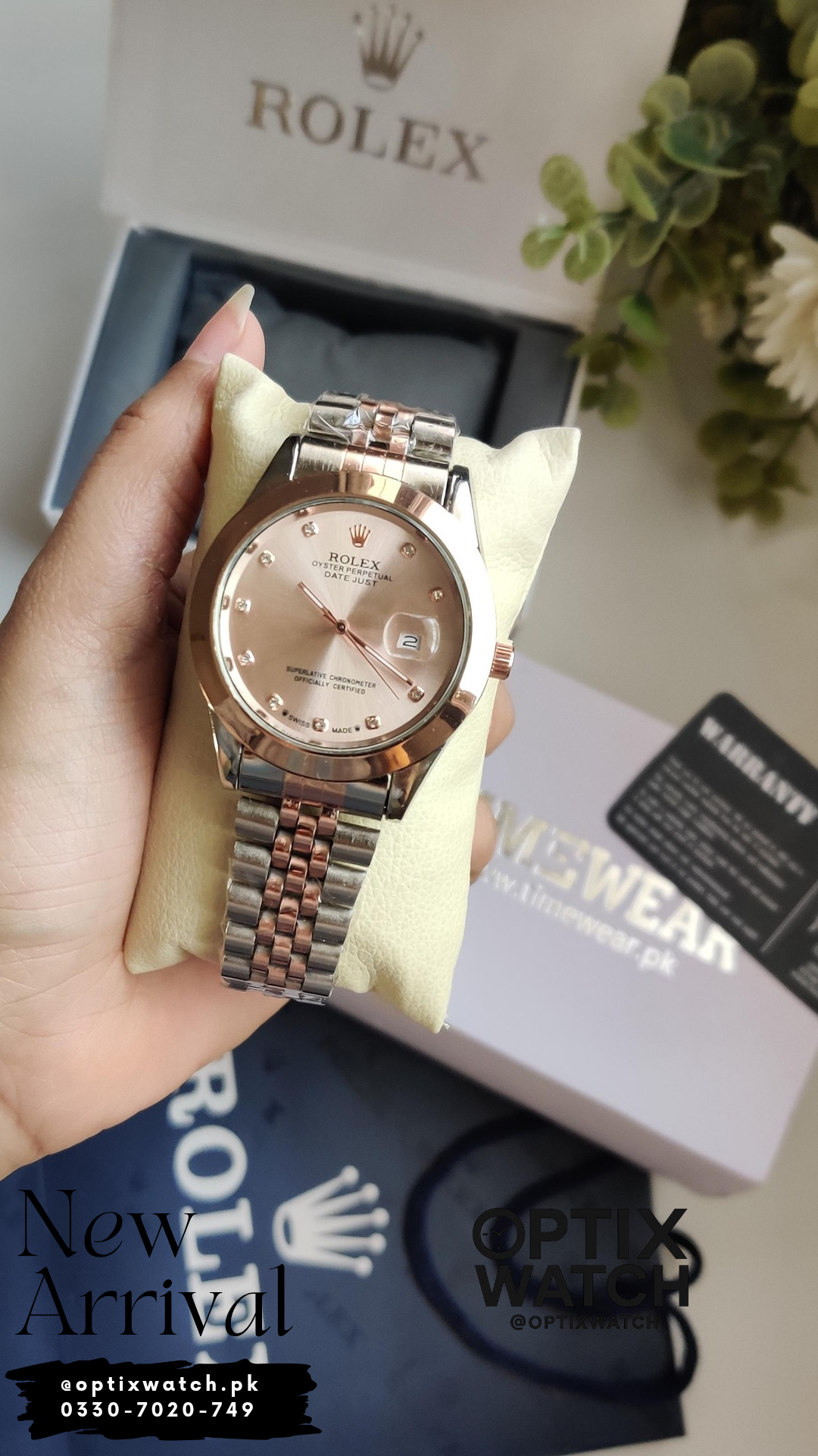 Rolex Gents Date (TTC)+Warranty+ Rolex box