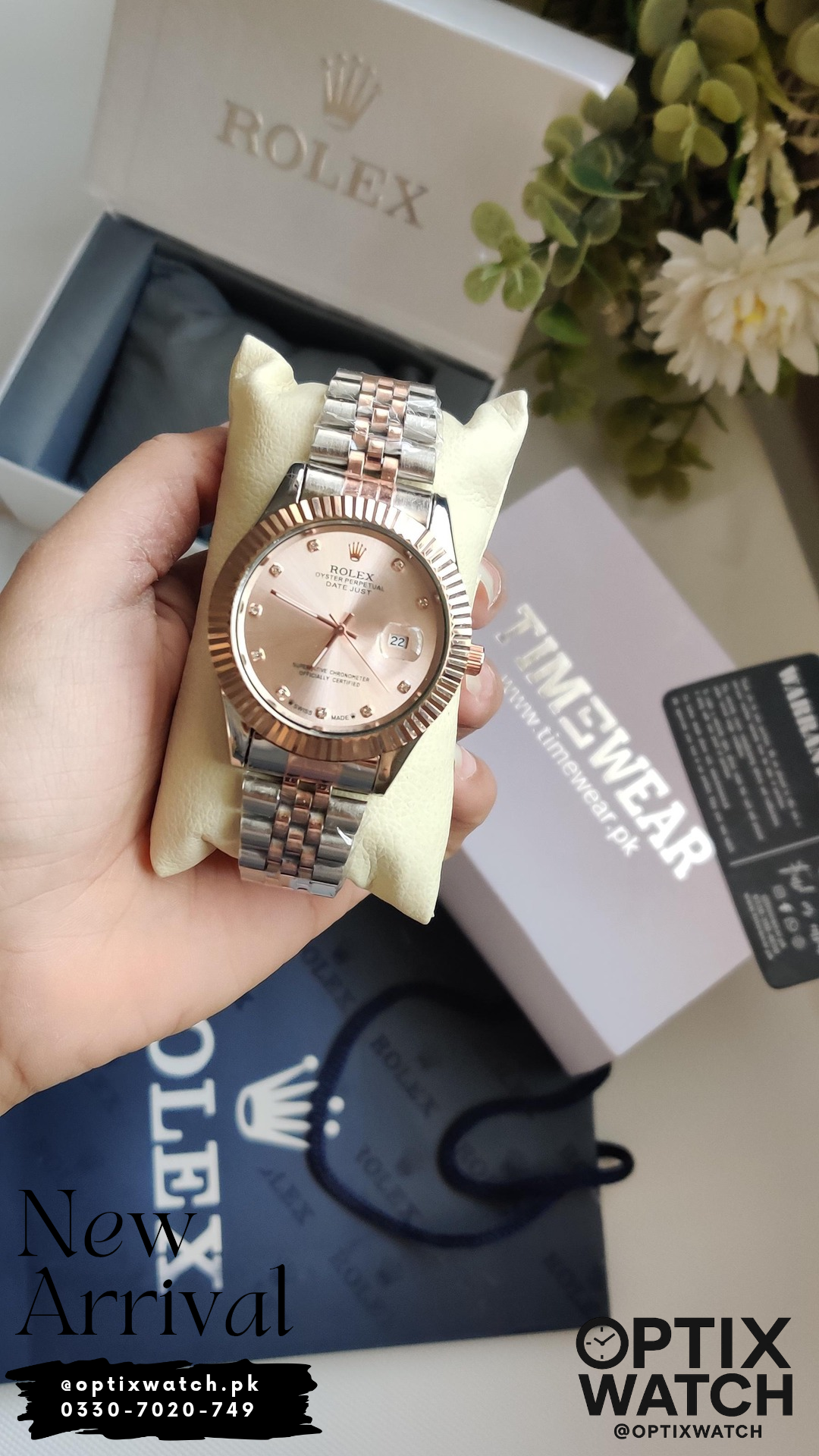 Rolex Gents Date Kan(TTC)+Warranty+ Rolex box
