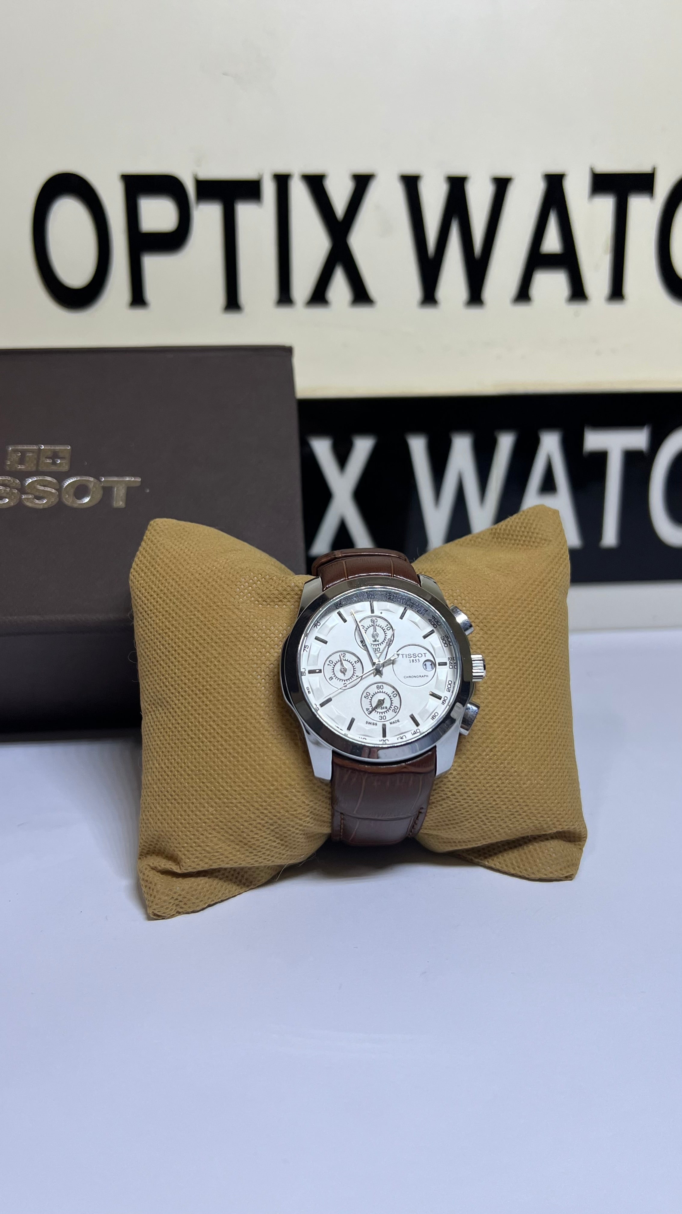 Tissot Strap Chronograph - White Dial