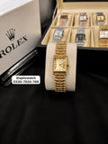 Rolex Roman Golden Chain Golden Dial With Rolex Box & One Year Warranty