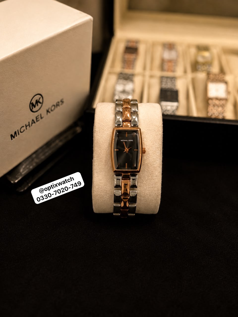 Michael Kors OV Ladies Watch With Premium Box (GW)