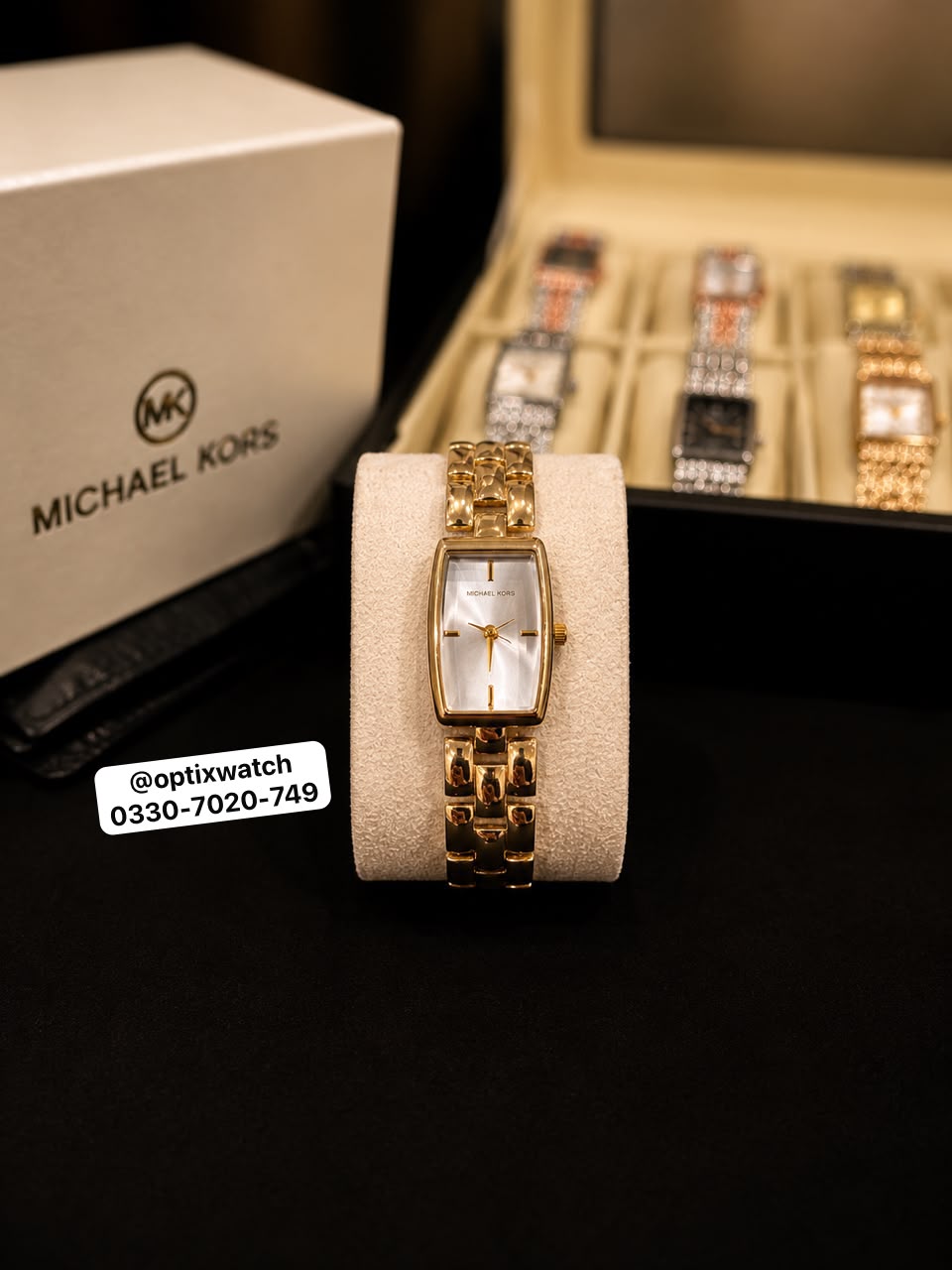 Michael Kors OV Ladies Watch With Premium Box (GW)