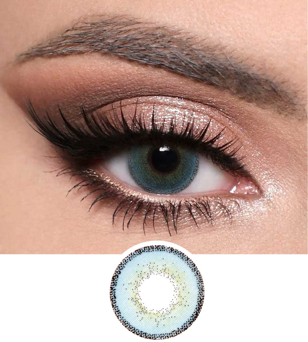 Contact LensOptiano(Misty Blue)