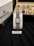 Rolex Roman Silver Chain Silver Dial With Rolex Box & One Year Warranty