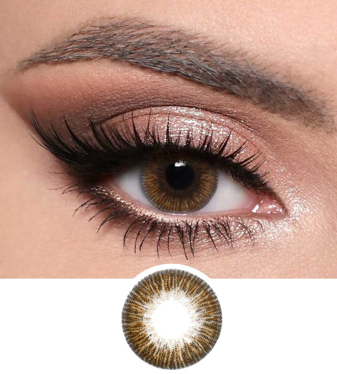 Contact LensOptiano (Enchant Brown)