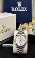 Rolex Gents (Date-Bw-02) With Rolex Box & One Year Machine Warranty