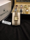 Rolex Roman Golden Chain Golden Dial With Rolex Box & One Year Warranty