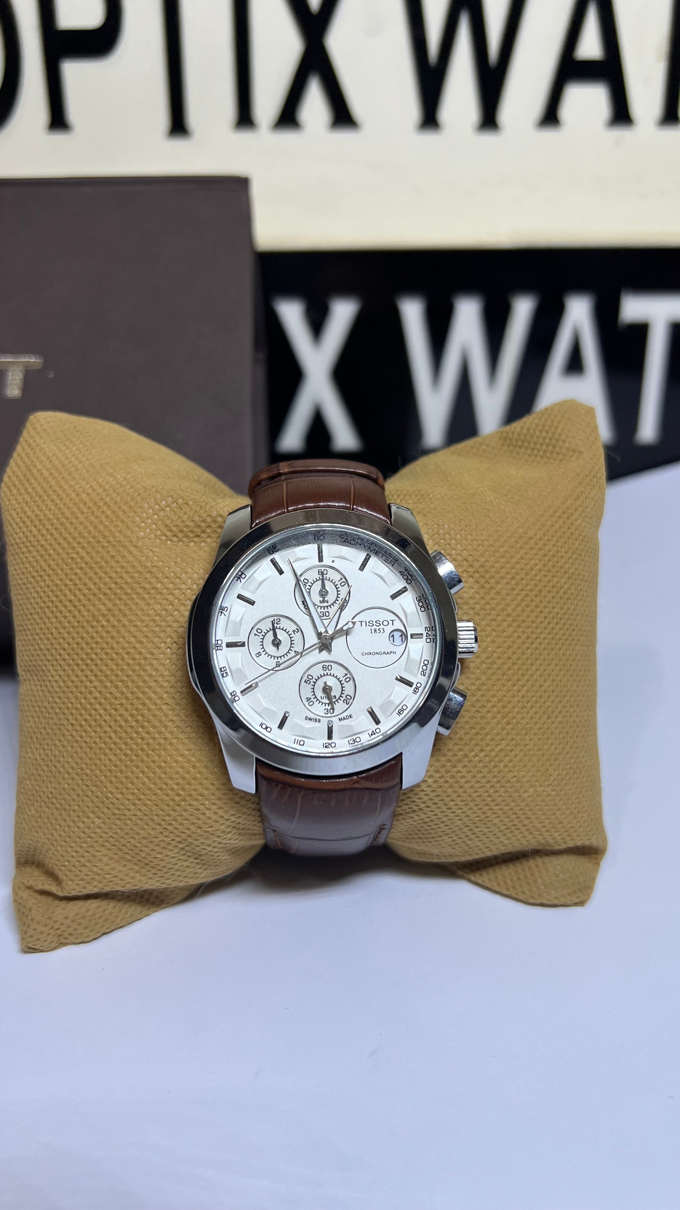 Tissot Strap Chronograph - White Dial