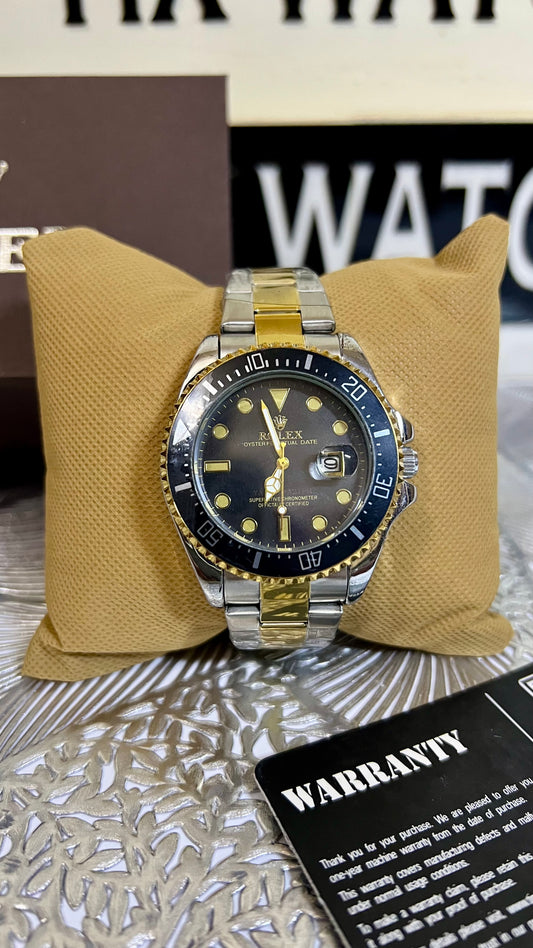 Submariner -Two Tone Black Dial