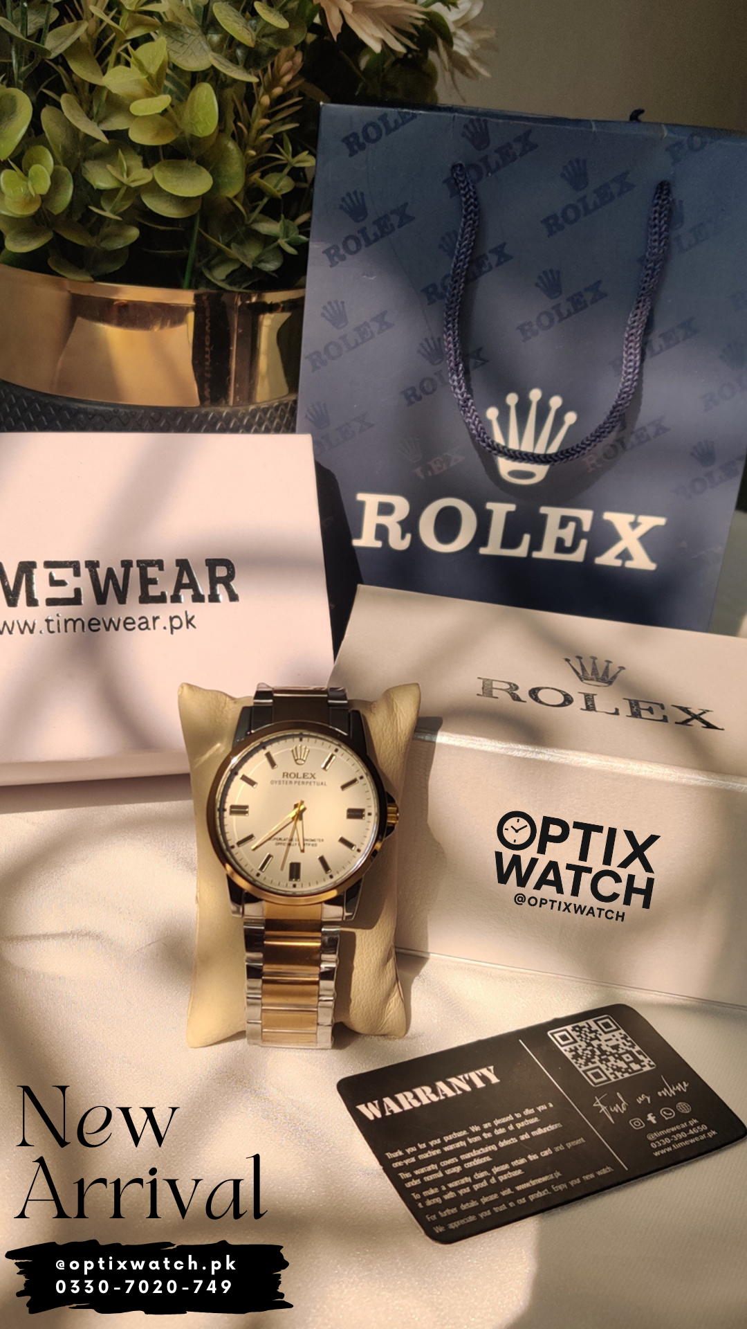 Rolex Gents Nw (TTG-WH)+Rolex Premium Box