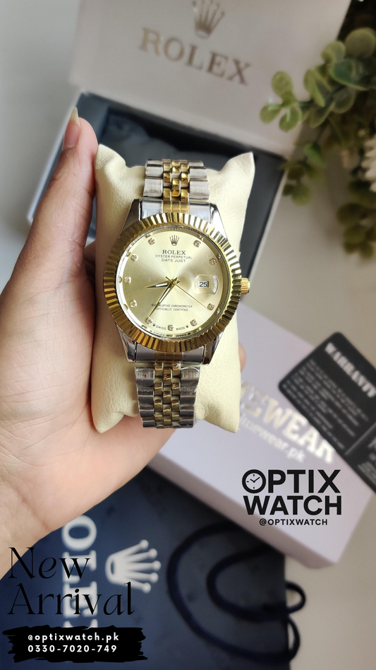 Rolex Gents Date Kan (TTG)+Warranty+ Rolex box