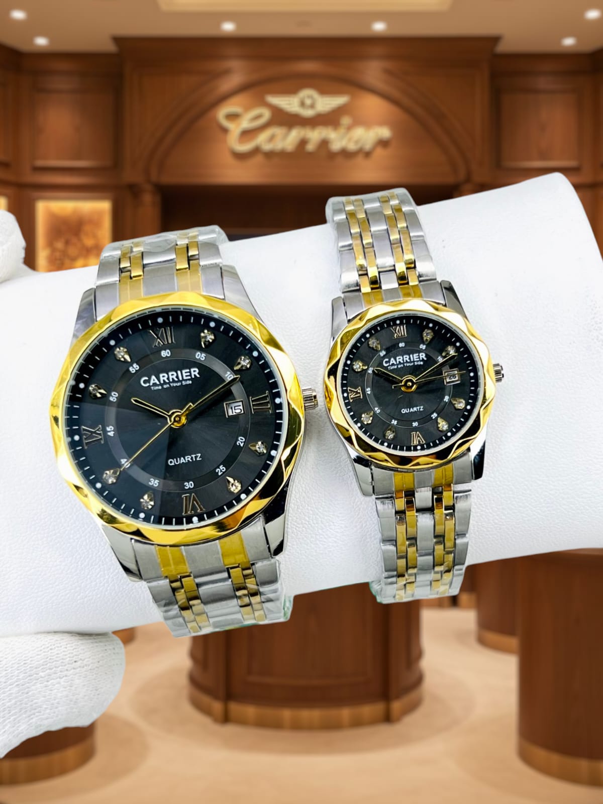 Couple Watches Date X (TTG-BK)
