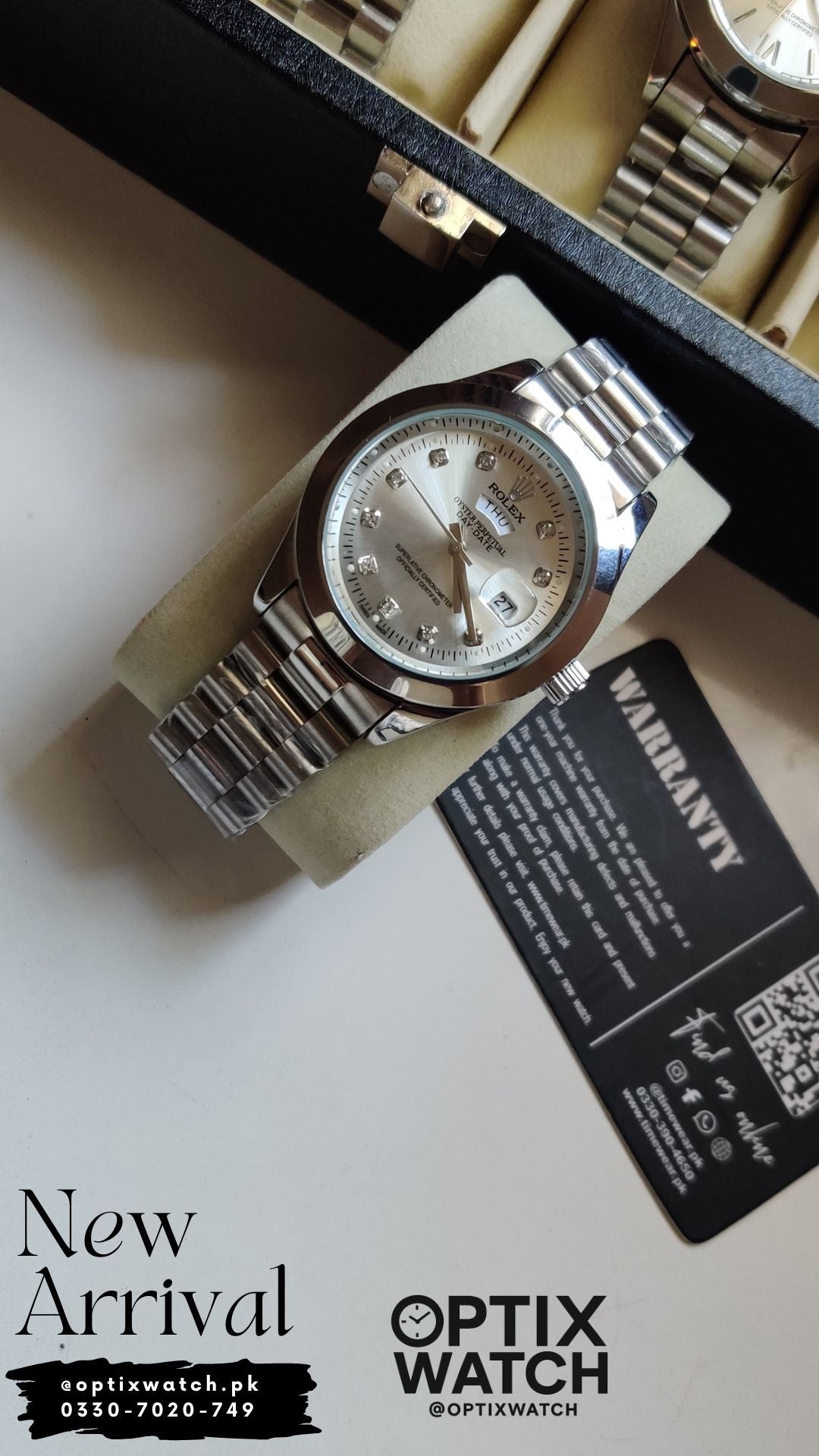Rolex Gents Cr SS Reviews:            ⭐⭐⭐⭐(48)