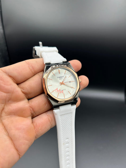 Gebts Tissot Strap WH-BK-CWH