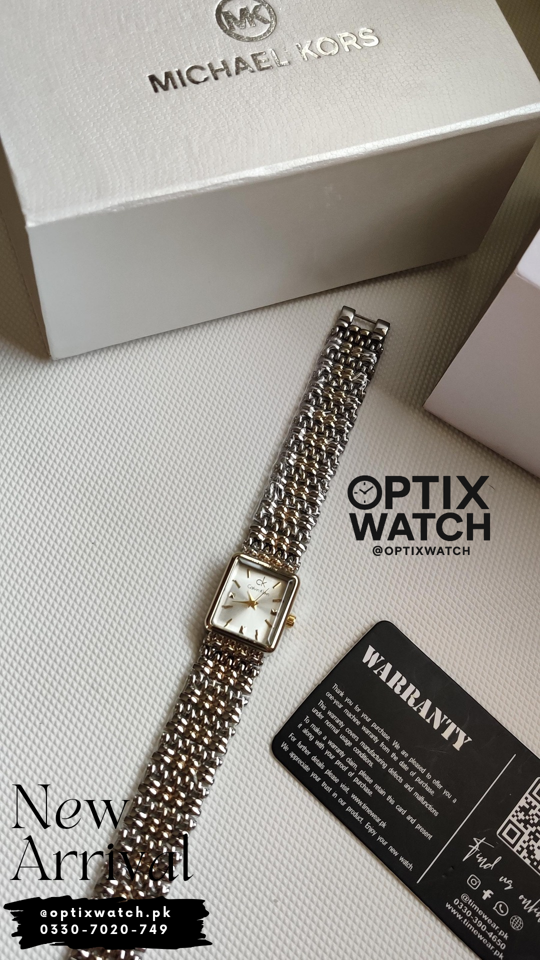 Calvin Klein Ladies Watch (TTG) + Premium Box
