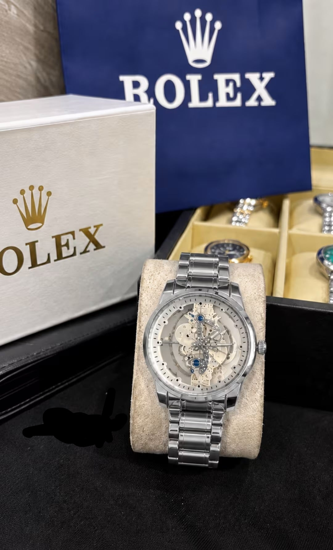 Rolex Gents Skeleton S-WH
