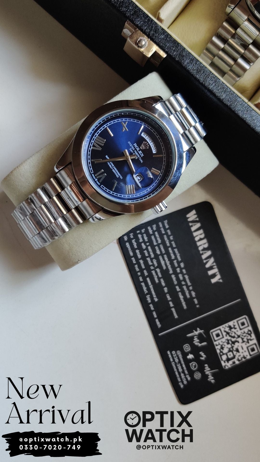 Rolex Gents Cr S-BL