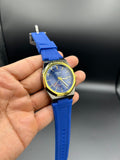 Gents Tissot Strap BL-BK-GBL