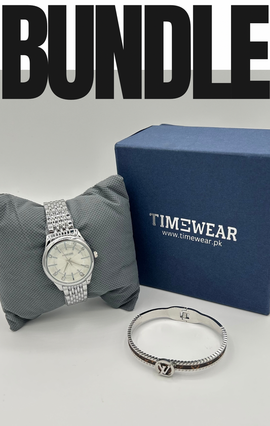 Ladies Watch + Bangle