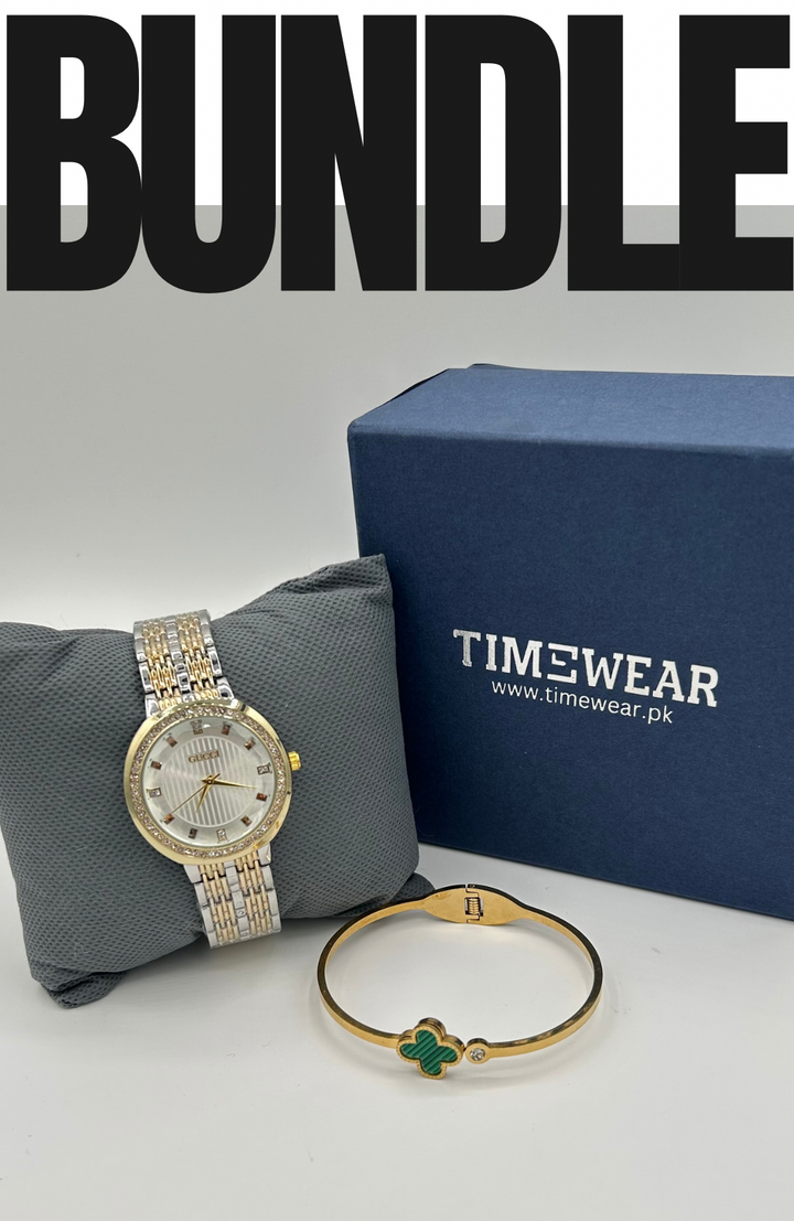 Ladies Watch + Bangle