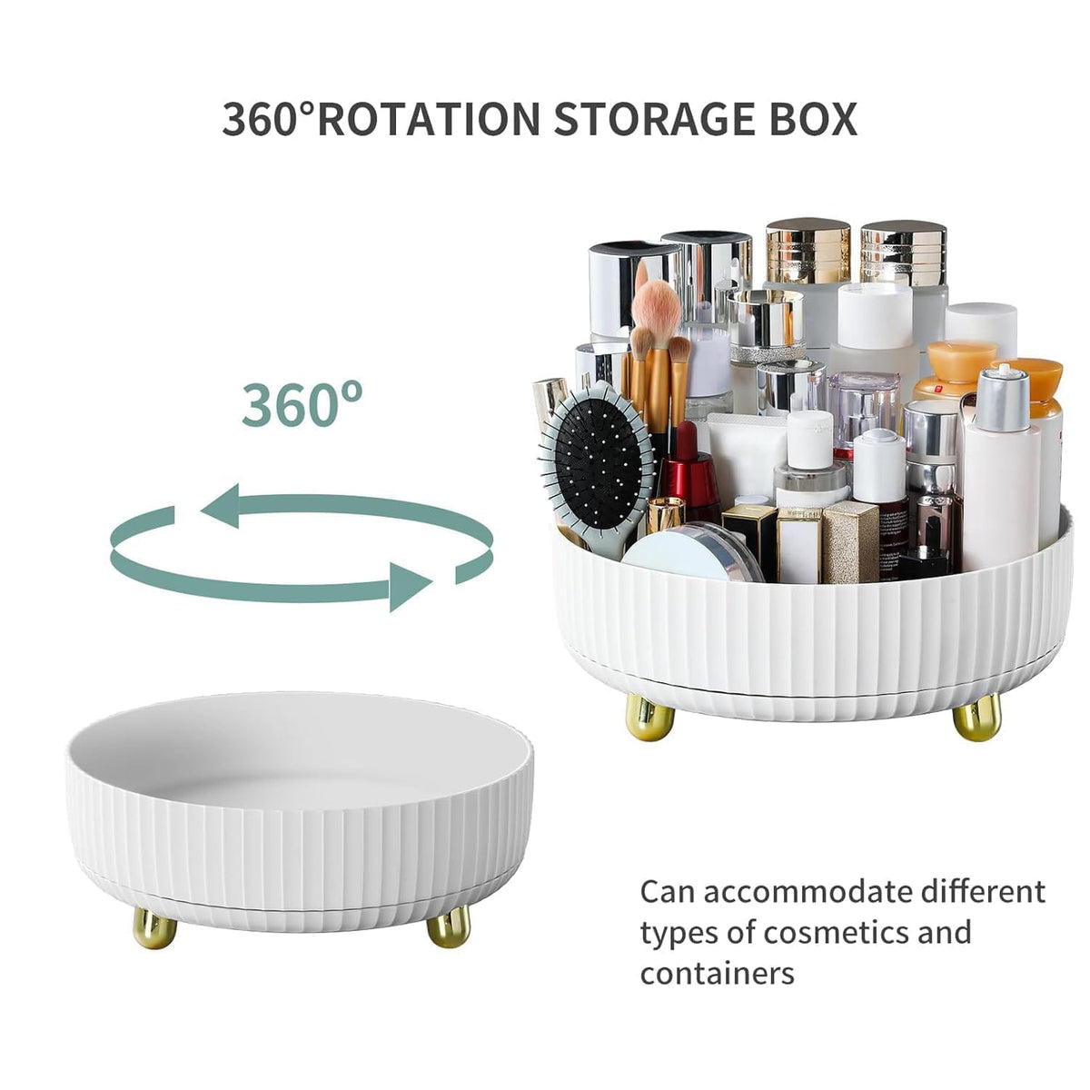 360° Rotation Makeup Organiser PK