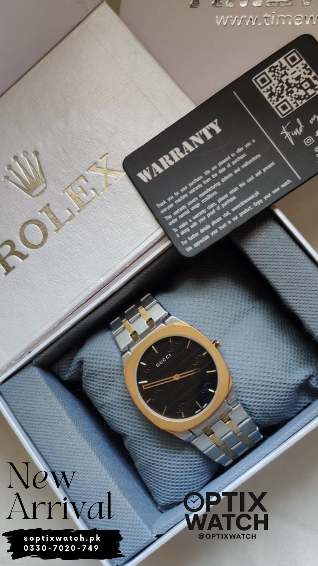 Gucci Gents TTG-BK (Slim Dial)