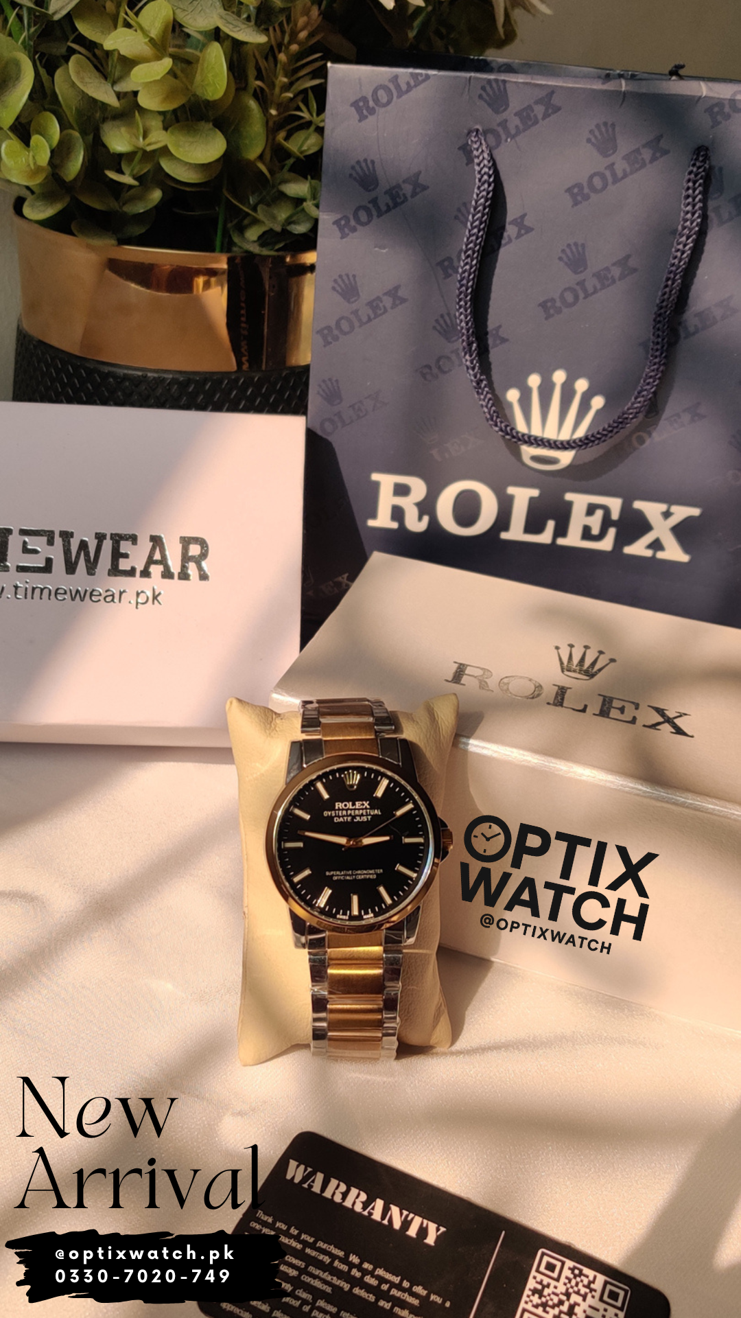 Rolex Gents Nw (TTG-BK)+Rolex Premium Box