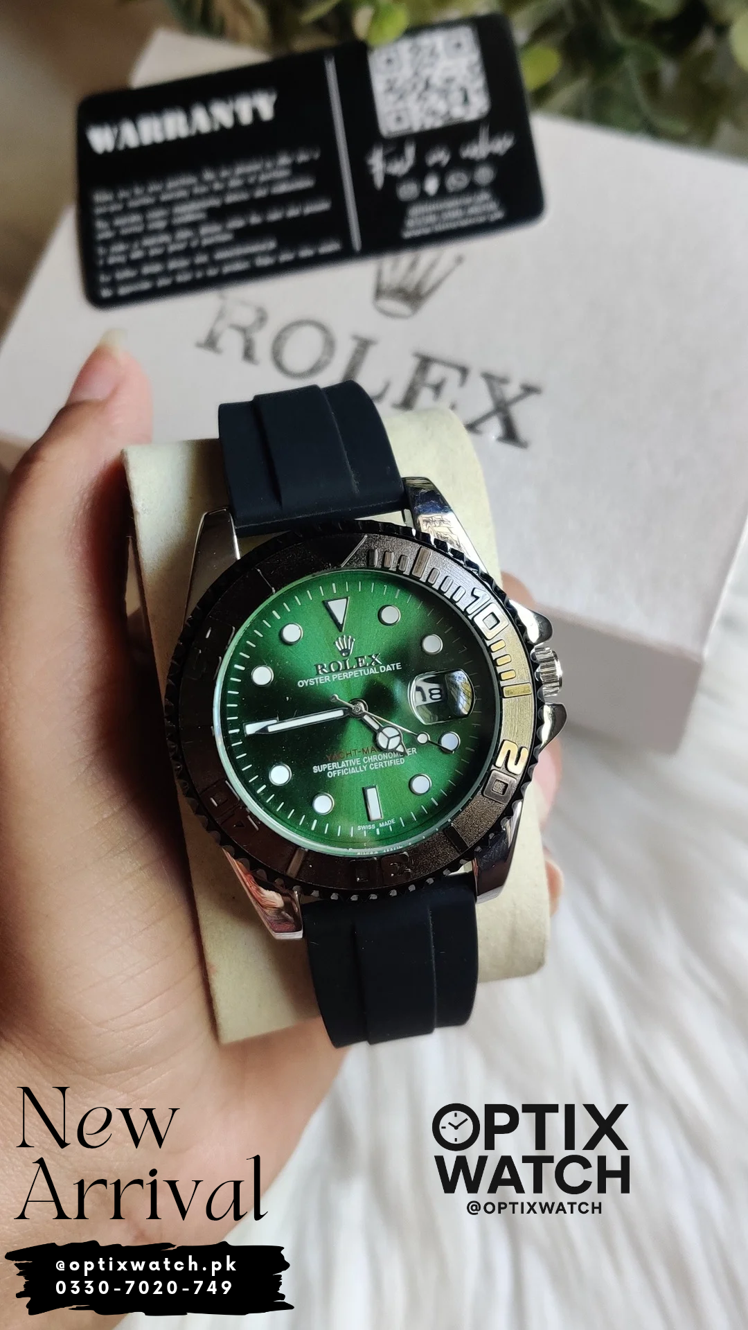 Rolex Gents Yatch Master (B-GR) Reviews:            ⭐⭐⭐⭐(1046)