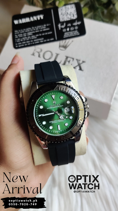 Rolex Gents Yatch Master (B-GR) Reviews:            ⭐⭐⭐⭐(1046)