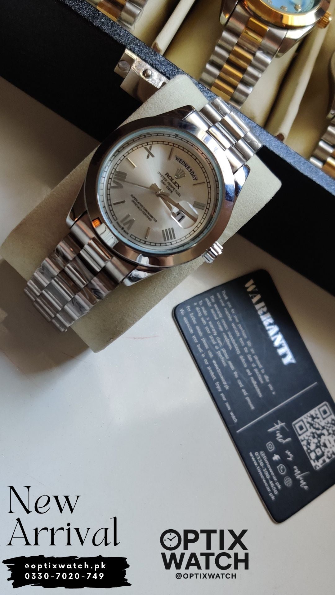 Rolex Gents Cr SS