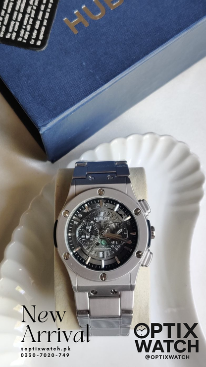 Hublot Gents Skeleton (S-BK)