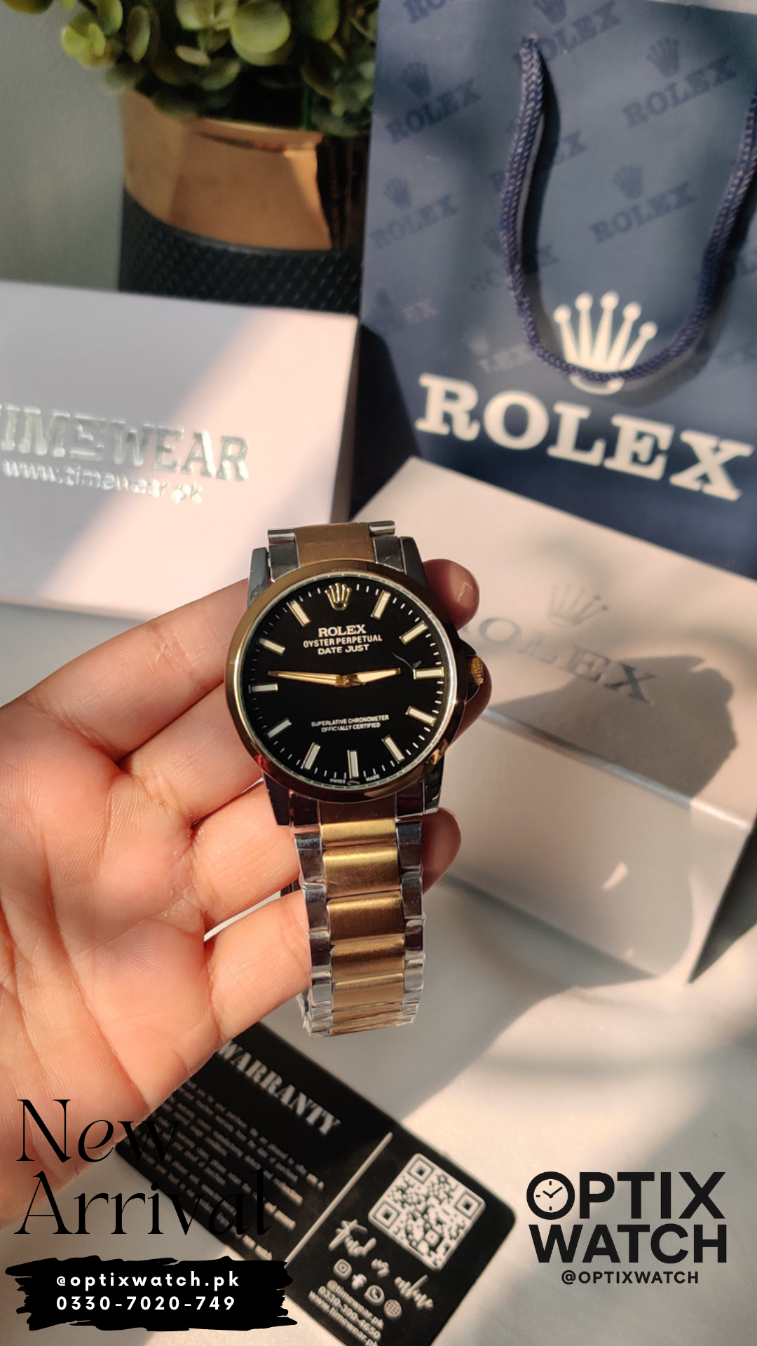 Rolex Gents Nw (TTG-BK)+Rolex Premium Box