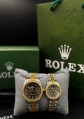 Rolex Couple Watches Stone TTB