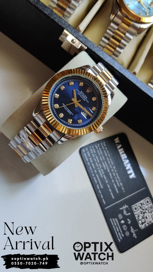 Rolex Gents Cr Kan TTG-BL  Reviews:            ⭐⭐⭐⭐(456)