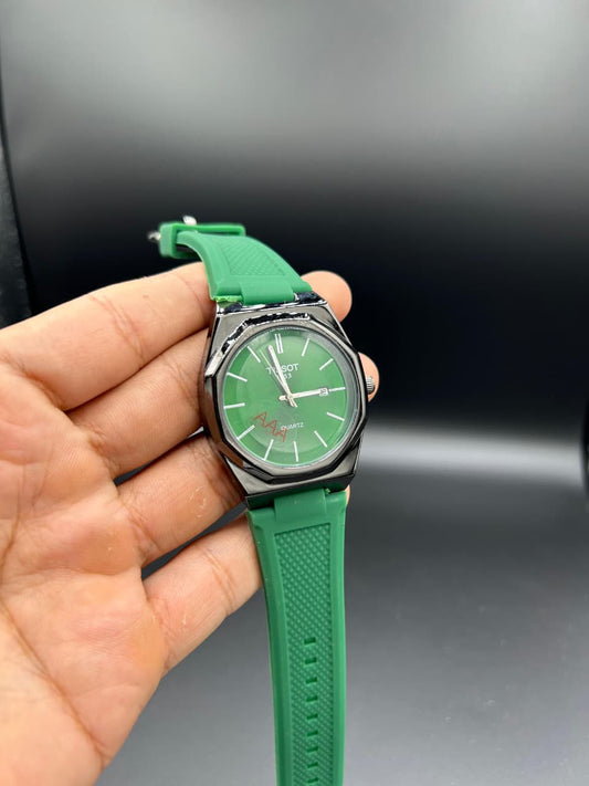 Gents Tissot Strap GR-BKGR