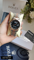 Rolex Gents Date Kan(TTC-BK)+Warranty+ Rolex box